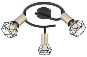 Globo 54802S-3AB - Bodové svietidlo XARA 3xE14/40W/230V