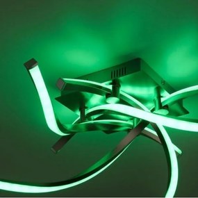 Leuchten Direkt 11995-55 - LED RGB Stmievateľný luster SWING LED/24,4W/230V + DO