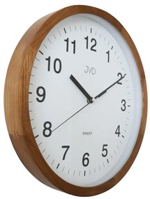 Drevené nástenné hodiny JVD NS19019/11, 30 cm