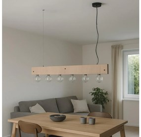 ONLI - Luster na lanku ARGO 6xE27/22W/230V béžová