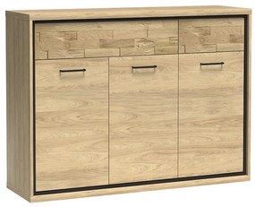 Komoda M7 Doska Mediolan Natural Hikora