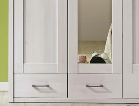 Šatníková skriňa Luca, 3-dverová