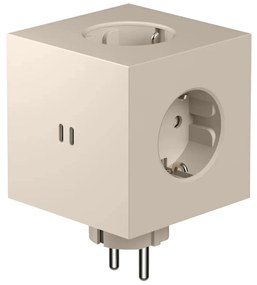 AVOLT Modulárny rozbočovač Square 2 / USB-C Nomad Sand