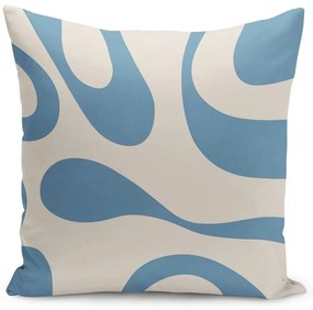 Obliečka na vankúš 43x43 cm Blue Latte – Mila Home