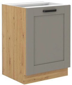 Kuchynská skrinka Luna claygrey/artisan 60D 1F BB