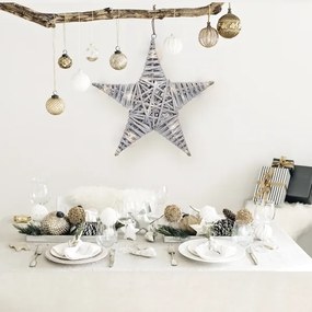 Solight 1V246 - LED Vianočná dekorácia LED/2xAA ratan