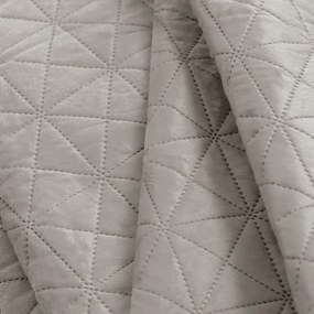 Prešívaný prehoz na posteľ LAILA 170x270 béžový
