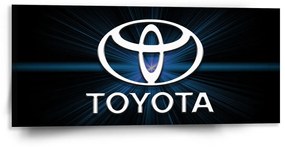 Sablio Obraz Toyota Blue Glow - 110x50 cm