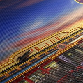 Obraz - Večerný bar (150x105 cm)