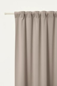 Velúrový záves SOFT VELVET tmavobéžový 140x250 cm