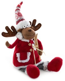 VIANOČNÁ FIGÚRKA REINDEER 62 CM VIACFAREBNÁ