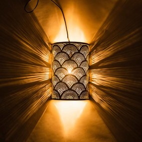 Arabská nástenná lampa Aya