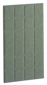 Akustický nástenný panel SPLIT, 400x600 mm, zelený
