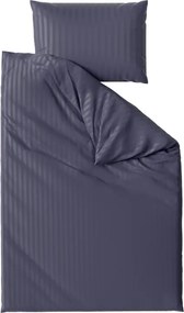 Hotelové obliečky z mikrovlákna JASMINE PURE tmavomodré - prúžok 1 cm Rozmer obliečky: 70 x 90 cm | 140 x 200 cm