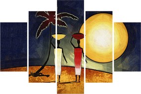 Obraz starovekej maľby (150x105 cm)