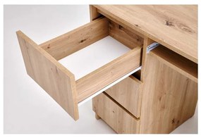 Písací stôl Canley, dub artisan