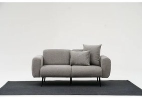 Dvojmiestná pohovka PISA svetlosivá