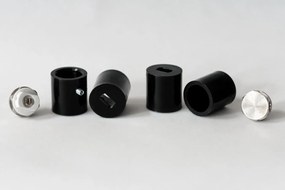 Regnis DEX, Vykurovacie teleso 300x1780mm, 612W, čierna matná, DEX180/30/BLACK