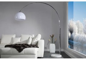 Stojaca lampa 19694 Oblúková Biela  - Komfort-nábytok