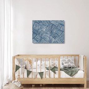 Sklenený obraz - 3D línia (70x50 cm)