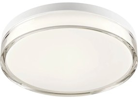 Redo 01-3732 - LED Stropné svietidlo FRISBI LED/18W/230V 3000/4000K IP44 biela