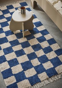 Ferm Living Kameninová šálka s podšálkou Milu Blue
