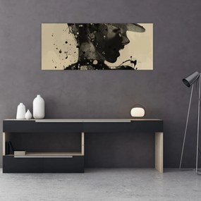 Obraz - Jazz woman (120x50 cm)