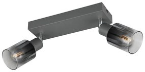 Antracitové bodové svietidlo ø 7 cm Cadiz – Reality