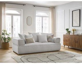 Svetlosivá ženilková pohovka 237 cm Whesley – Bobochic Paris