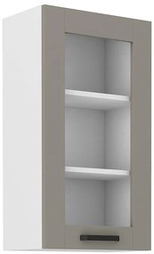 Kuchynská skrinka Luna claygrey/biela 40GS-90 1F
