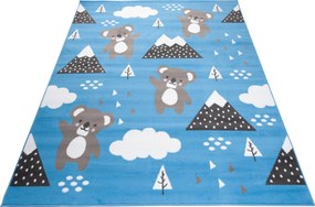 TA Koberec DY96B MODRÝ VESELÝ VTÁK