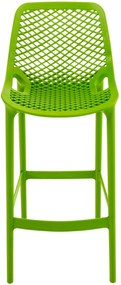 Plastová barová stolička DS10778434 - Zelená