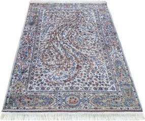 DY Hodvábny exkluzívny koberec Qum Silk 11 - krémová Rozmer: 200x300 cm