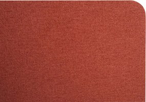 Akustický panel na stôl HWC-G75 - dvojstenná látka/textil - 60x120 - hnedá