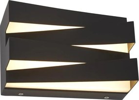 Searchlight 86410BK - LED Nástenné svietidlo SECTION LED/18W/230V čierna