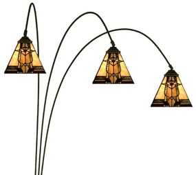 Stojacia lampa Tiffany POLLUX 200*91