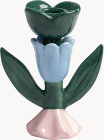 Ručne maľovaný svietnik Blume
