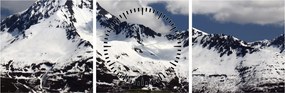 Obraz - Národný park Kenai Fjords (s hodinami) (90x30 cm)
