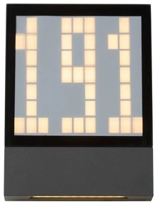 Lucide 27899/03/29 DIGIT - Nástenné svietidlo do exteriéru - LED - 1x3W 2700K - IP54 - antracit