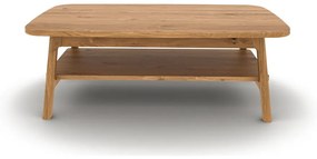 Konferenčný stolík z dubového dreva v prírodnej farbe 60x100 cm Twig – The Beds