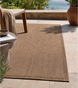 Vnútorný a vonkajší koberec v prírodnej farbe 60x100 cm Giza 1410 – Ayyildiz Carpets