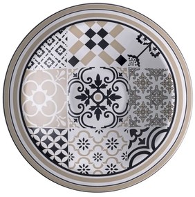 Kameninový hlboký servírovací tanier Brandani Alhambra II., ø 30 cm