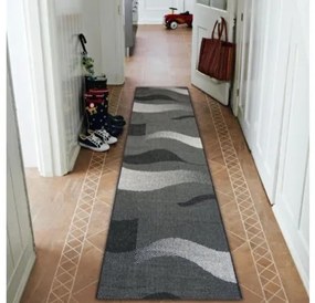 Behúň FLOORLUX SIZAL 20212 čierny/strieborný