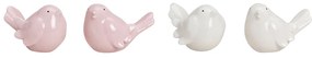 Keramický vtáčik BIRDAMIC 9 cm - viac variantov Farba: Ružová