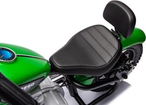 LEAN CARS Dobíjací motocykel A9902 36V zelený
