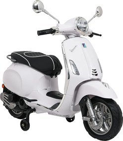 Ramiz Vespa Scooter ROMA Biela Detský motocykel