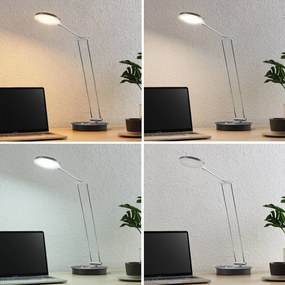 Lucande Enley – stolová LED lampa, antracit