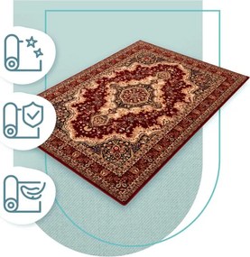 Koberec Agnella Isfahan Almas rubín
