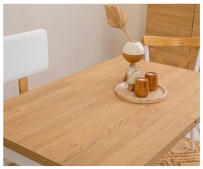 Jedálenský set Duvasa 23 (biela) (pre 4 osoby). Vlastná spoľahlivá doprava až k Vám domov. 1093794