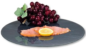 Sklenený otočný servírovací podnos Ema, (fi) 35,5 cm